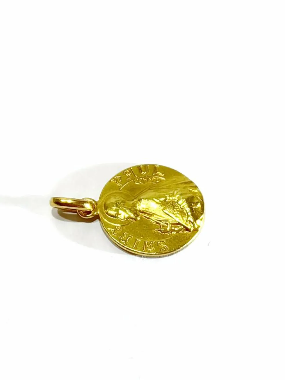 Médaille Saint Paul or jaune
