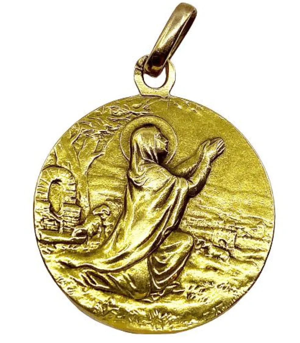 Médaille Sainte en prière
