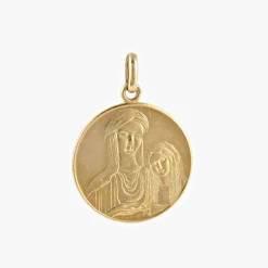 Médaille Sainte-Anne et Vierge à l'enfant