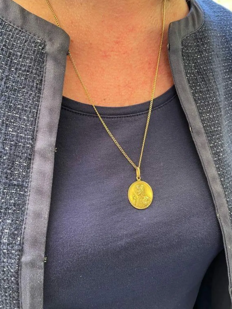 MÉDAILLE SCAPULAIRE