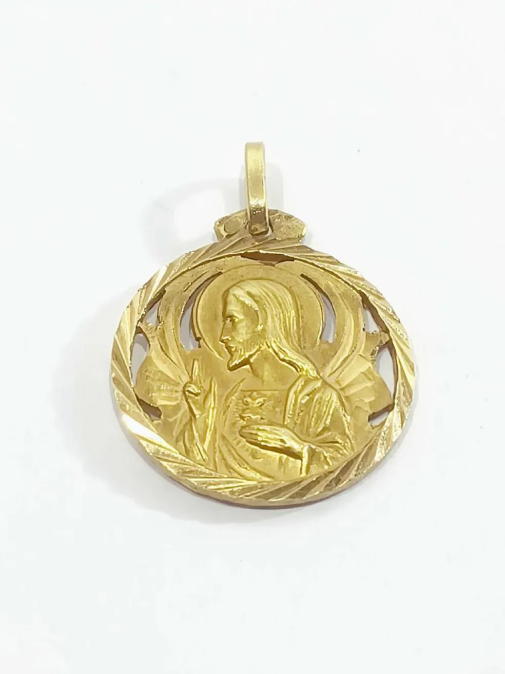 Médaille Scapulaire En Or