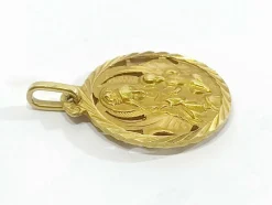 Médaille Scapulaire En Or