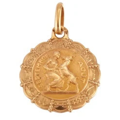 Médaille signe astrologique Vierge
