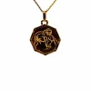 Médaille St Christophe Or Jaune 18k