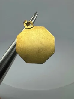Médaille St Christophe Or Jaune 18k