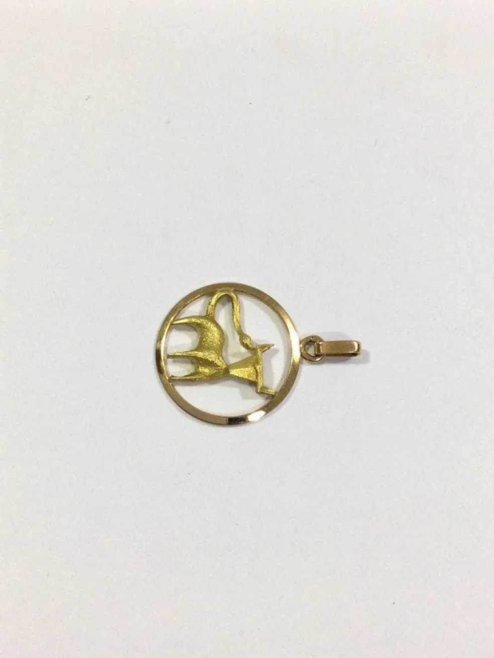 Médaille Taureau Or Rose et Jaune