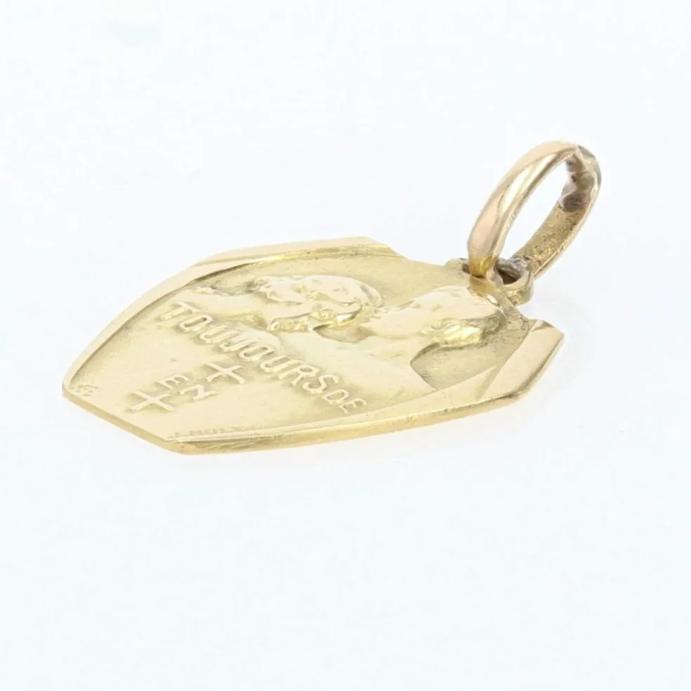 Médaille Toujours de + en + en or
