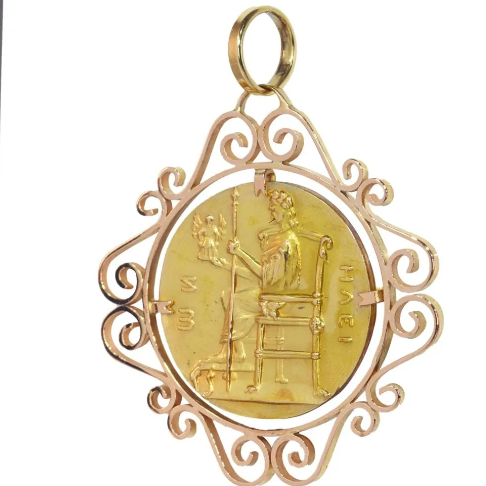 Médaille victorienne en or