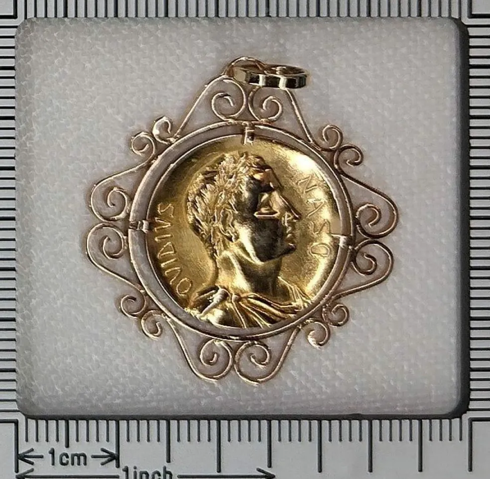 Médaille victorienne en or