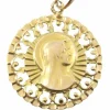 MÉDAILLE VIERGE AJOURÉE
