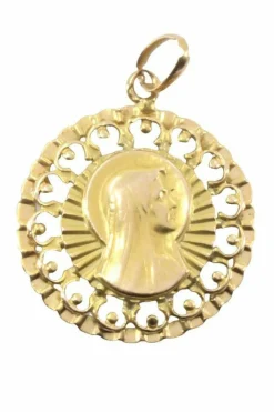 MÉDAILLE VIERGE AJOURÉE