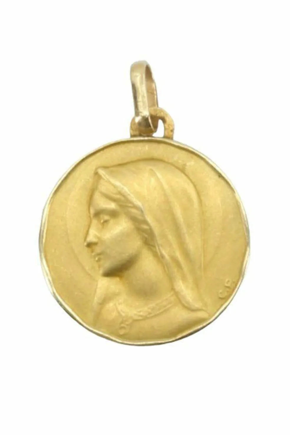 MÉDAILLE VIERGE ANCIENNE