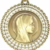 MÉDAILLE VIERGE ANCIENNE