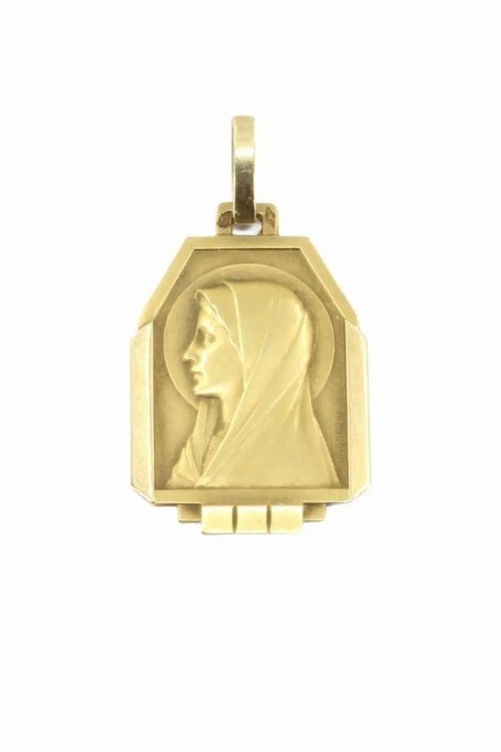 MÉDAILLE VIERGE ANCIENNE