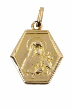 Médaille Vierge ancienne