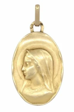 MÉDAILLE VIERGE ANCIENNE