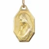 MÉDAILLE VIERGE ANCIENNE