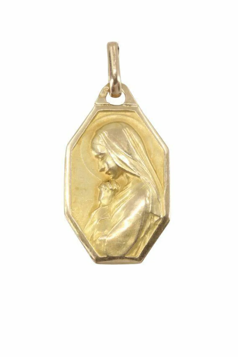 MÉDAILLE VIERGE ANCIENNE