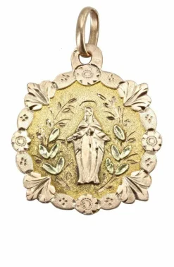 Médaille Vierge ancienne
