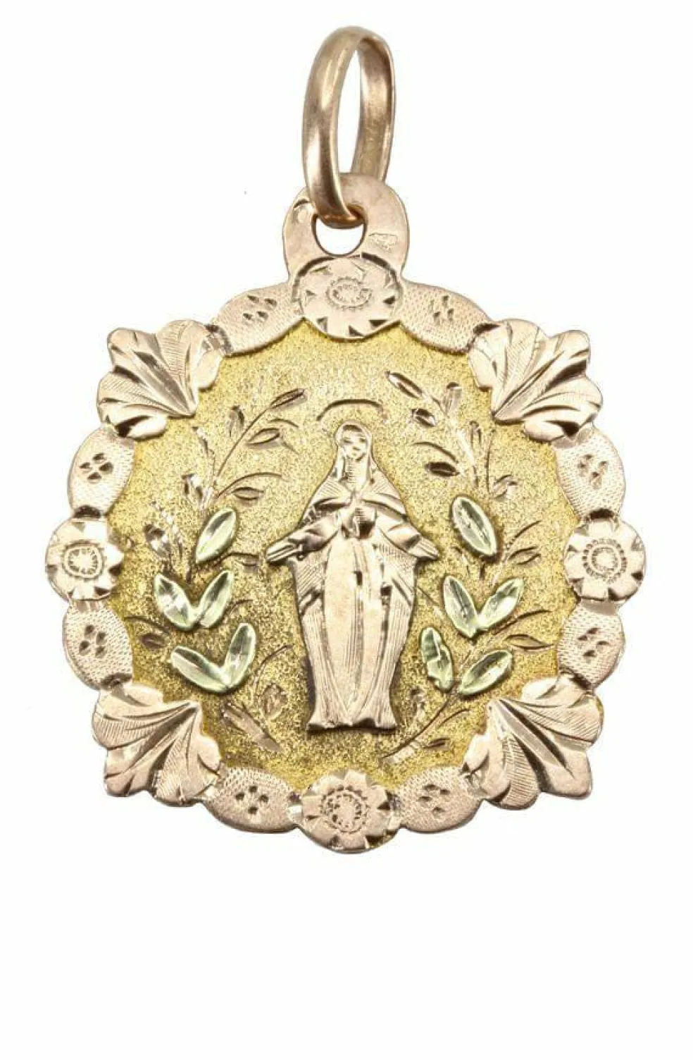Médaille Vierge ancienne