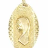 MÉDAILLE VIERGE ANCIENNE