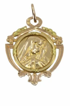 Médaille Vierge ancienne
