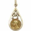 MÉDAILLE VIERGE ANCIENNE