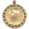 Médaille vierge ancienne