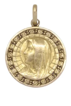 Médaille vierge ancienne
