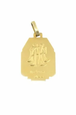 MÉDAILLE VIERGE ANCIENNE