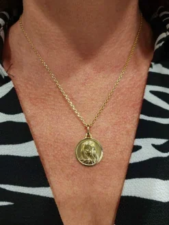 MÉDAILLE VIERGE ANCIENNE