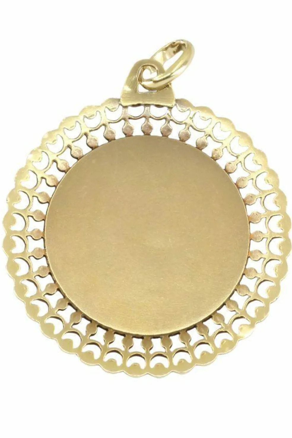 MÉDAILLE VIERGE ANCIENNE
