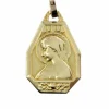 MÉDAILLE VIERGE ART-DÉCO