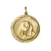 Médaille Vierge En Or Emile Dropsy