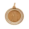 Médaille Vierge entourage rayonnant