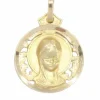 MÉDAILLE VIERGE FILLE AJOURÉE