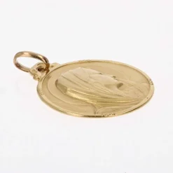 Médaille Vierge Marie signée Contaux