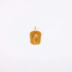 Médaille Vierge signée Augis