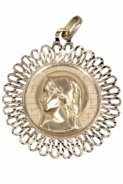 MÉDAILLE VIERGE SIGNÉE DROPSY