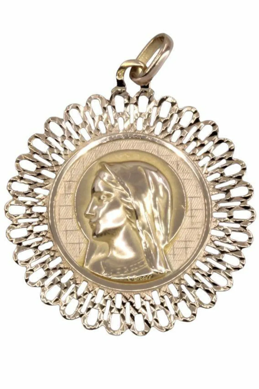 MÉDAILLE VIERGE SIGNÉE DROPSY