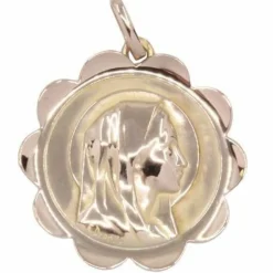 MÉDAILLE VIERGE SIGNÉE DROPSY