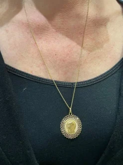 MÉDAILLE VIERGE SIGNÉE DROPSY