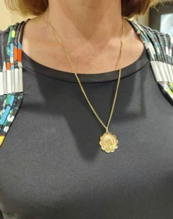 MÉDAILLE VIERGE SIGNÉE DROPSY