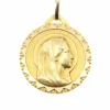 MÉDAILLE VIERGE SIGNÉE "E.DROPSY"