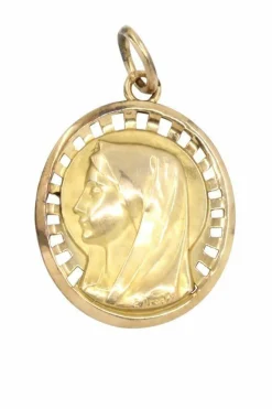 MÉDAILLE VIERGE SIGNÉE E.DROPSY