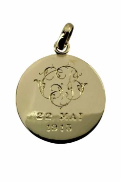 MÉDAILLE VIERGE SIGNÉE E.DROPSY