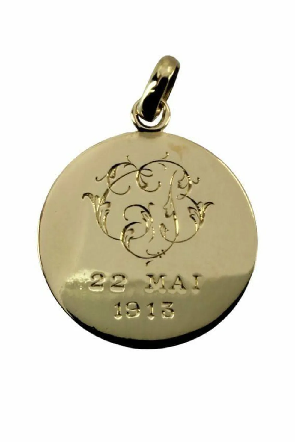 MÉDAILLE VIERGE SIGNÉE E.DROPSY