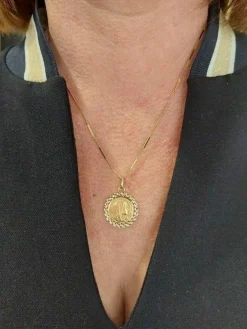 MÉDAILLE VIERGE SIGNÉE GRUN