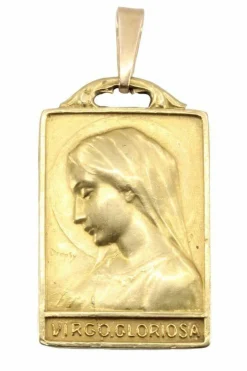 MÉDAILLE VIERGE SIGNÉE H.DROPSY