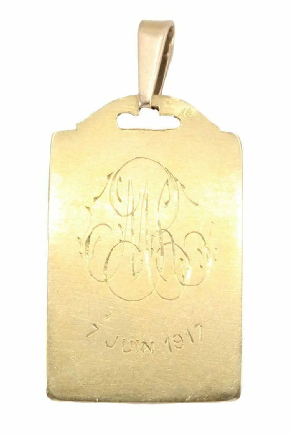 MÉDAILLE VIERGE SIGNÉE H.DROPSY
